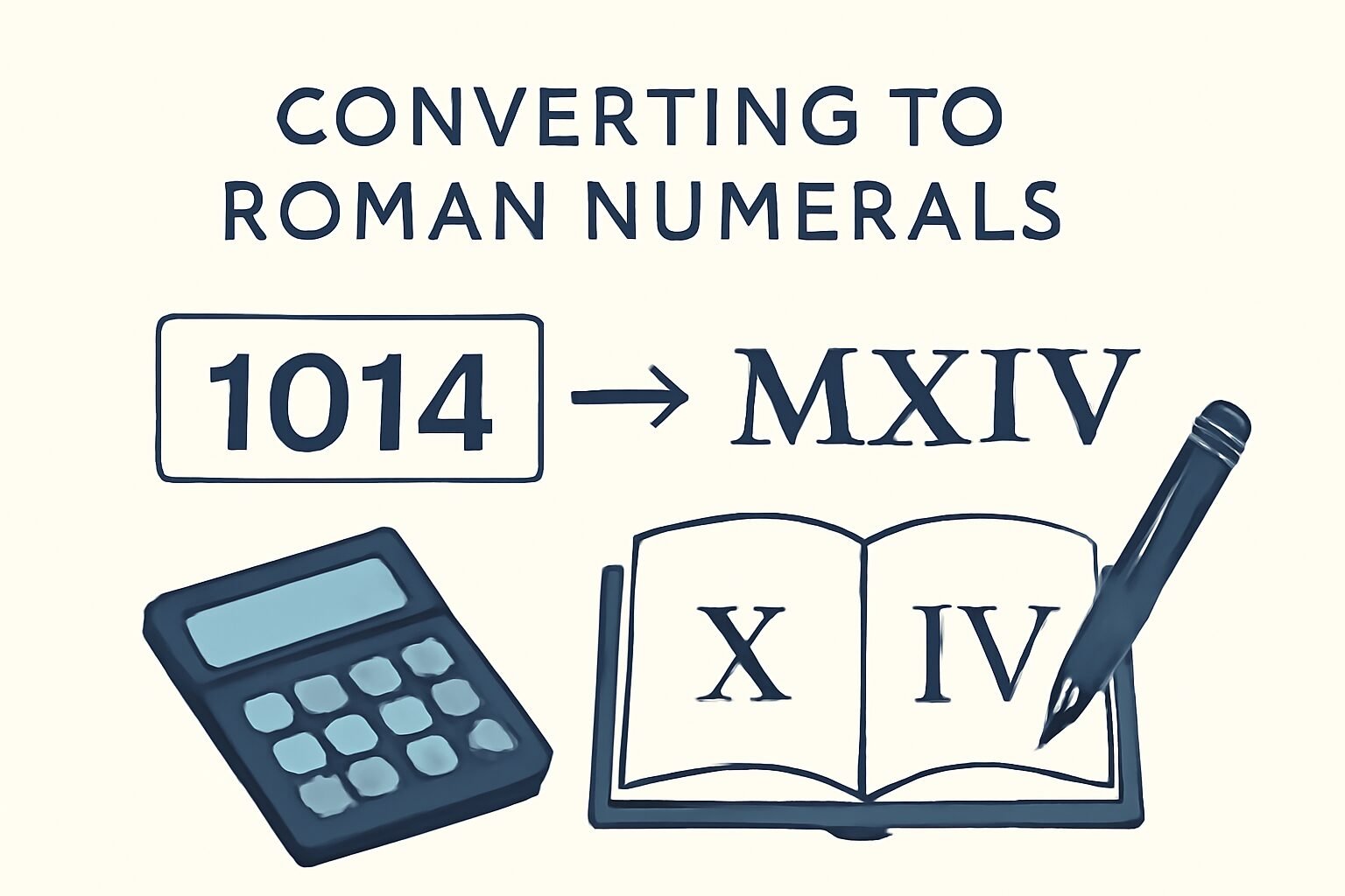 Roman Numerals: 1014