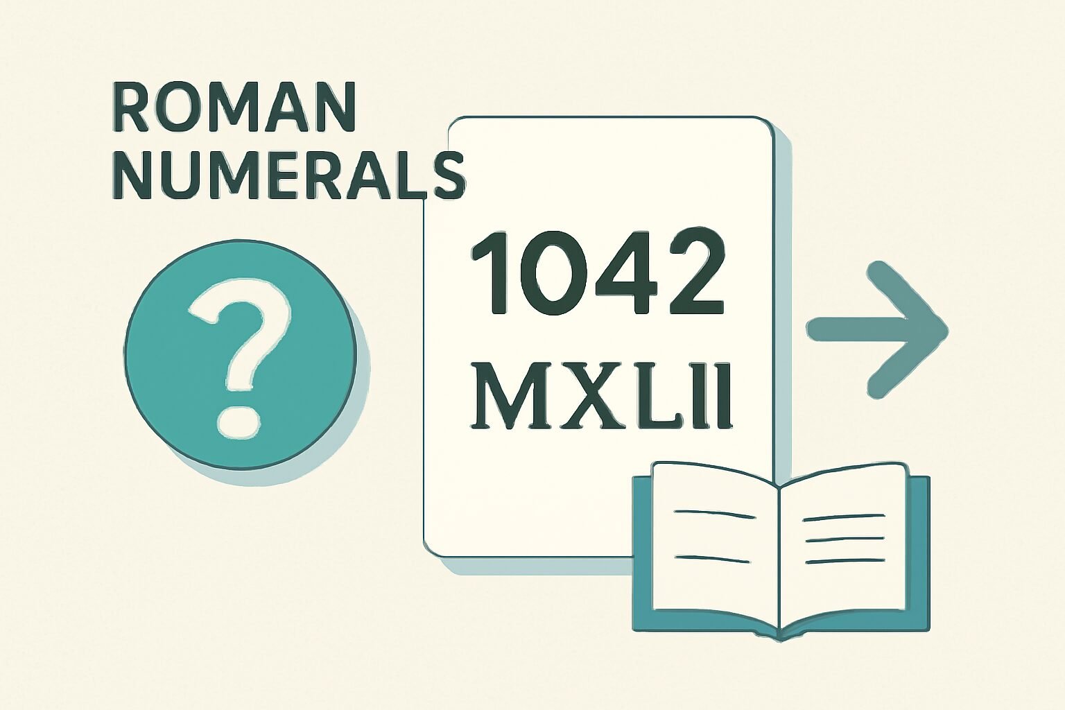 Roman Numerals: 1042