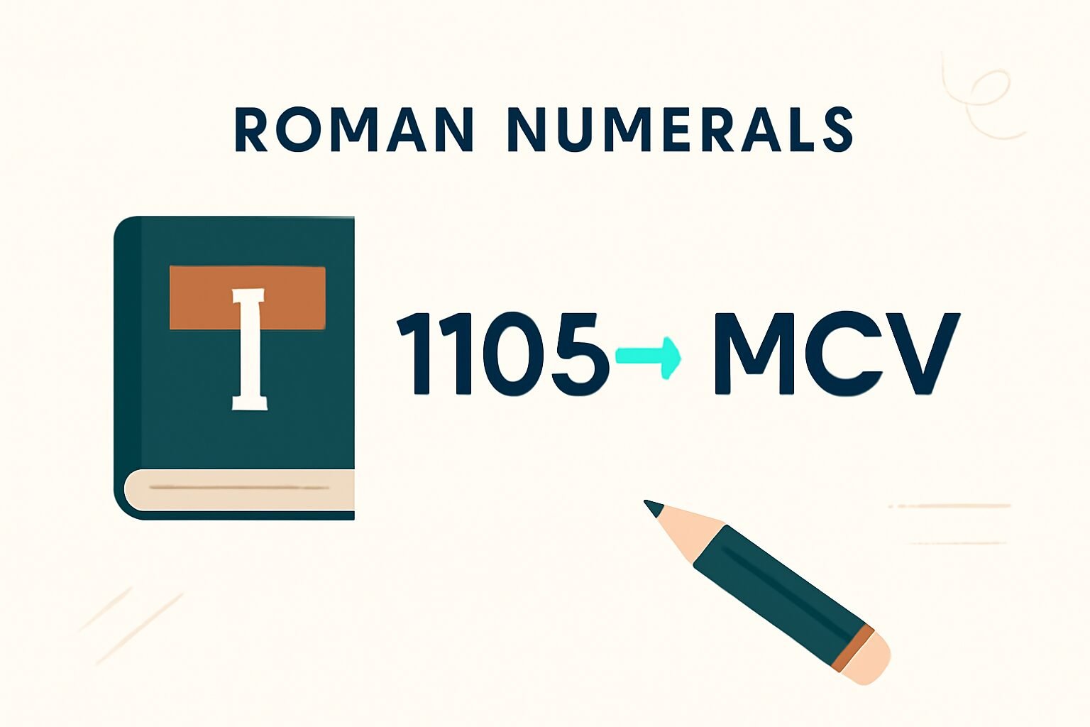 Roman Numerals: 1105