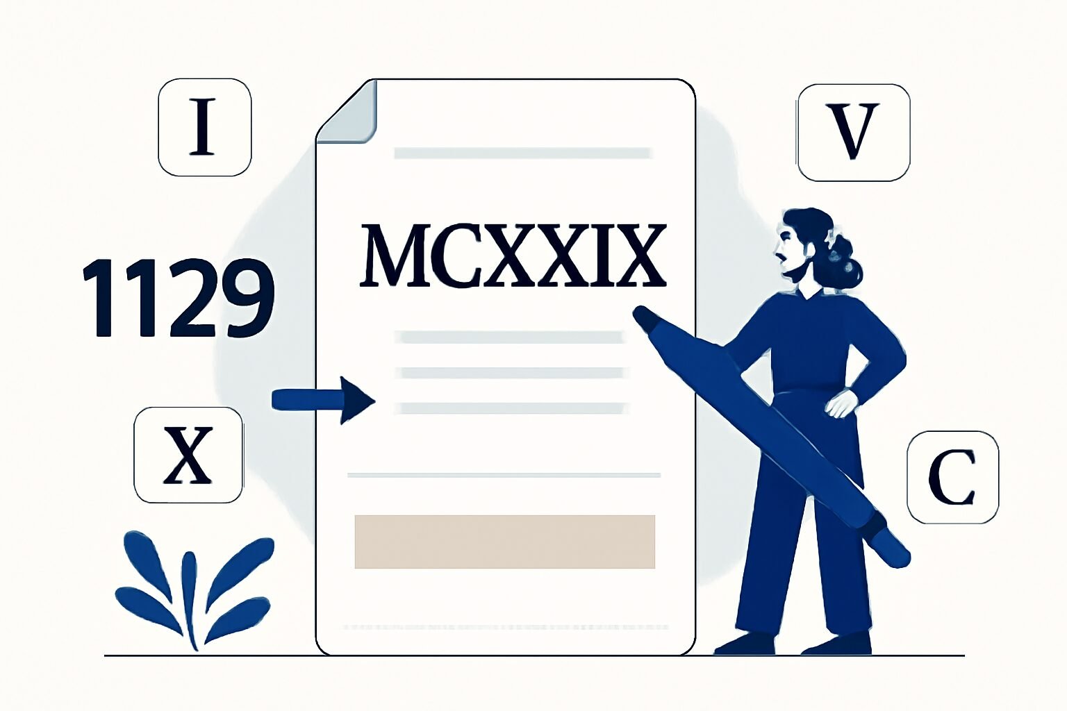 Roman Numerals: 1129