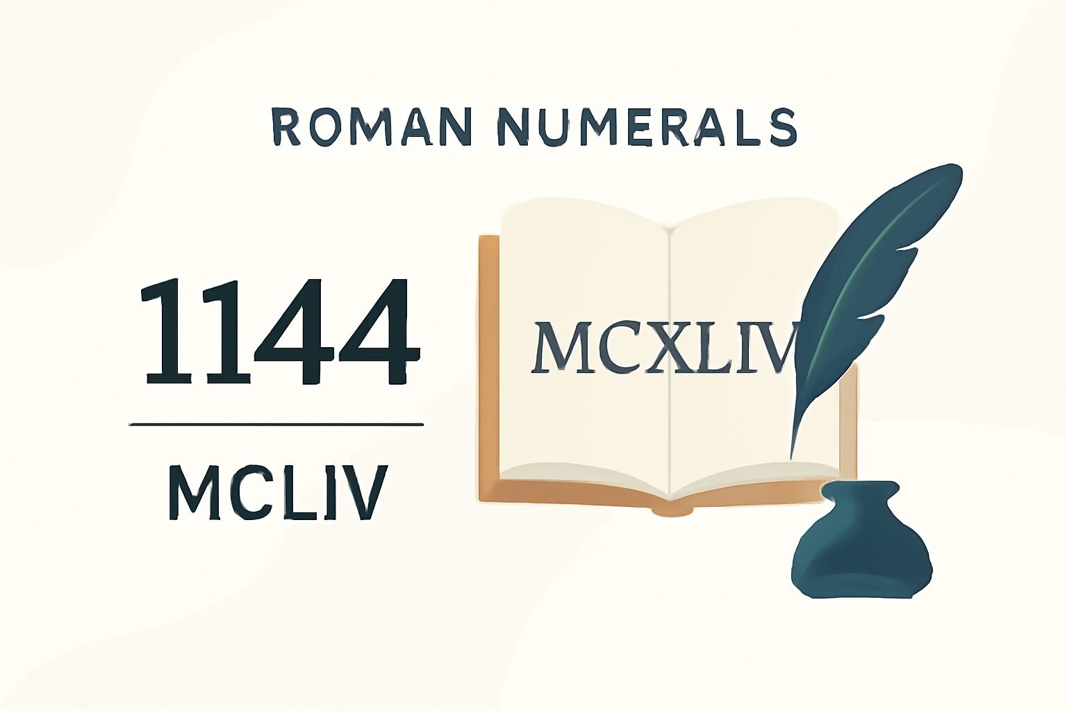 Roman Numerals: 1144
