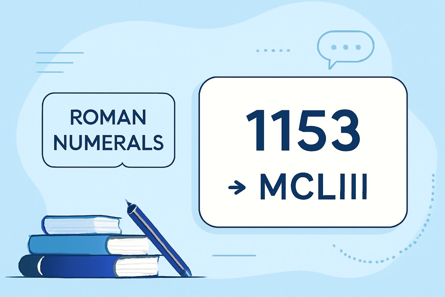 Roman Numerals: 1153