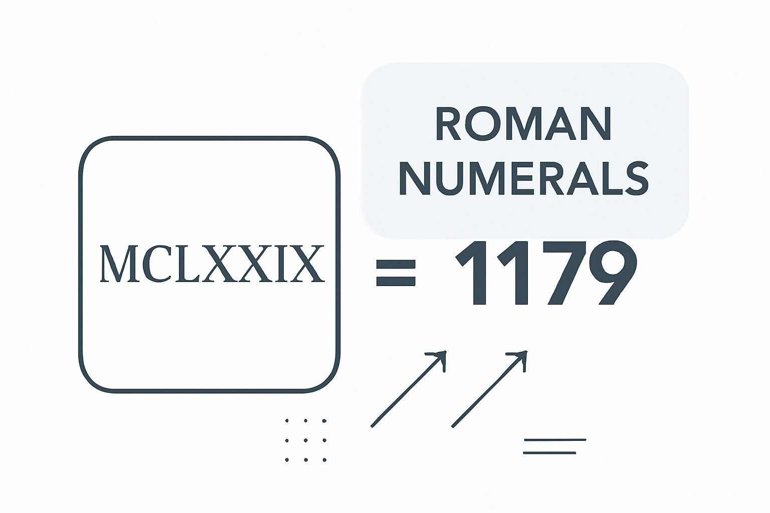 Roman Numerals: 1179