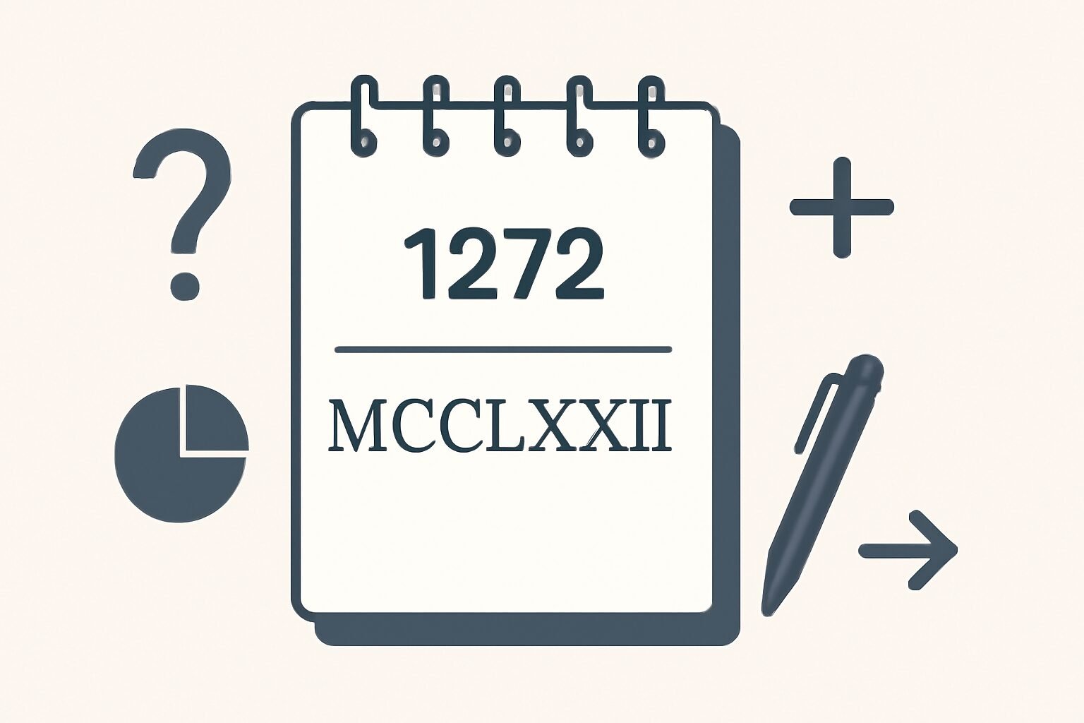 Roman Numerals: 1272