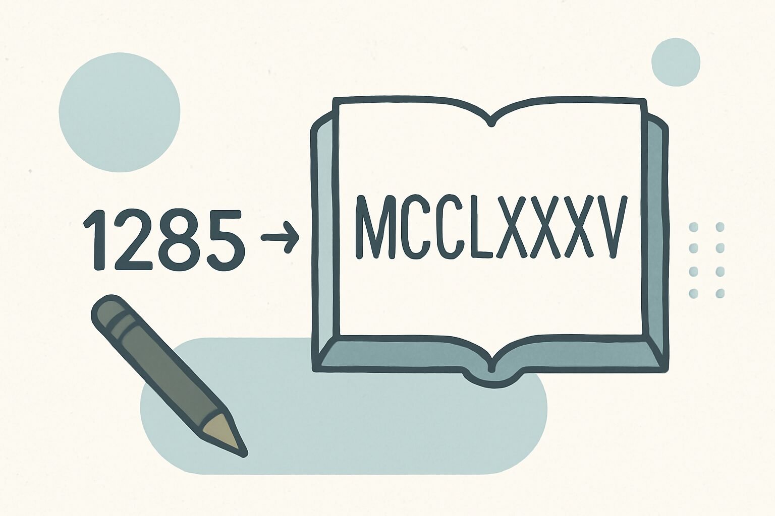 Roman Numerals: 1285