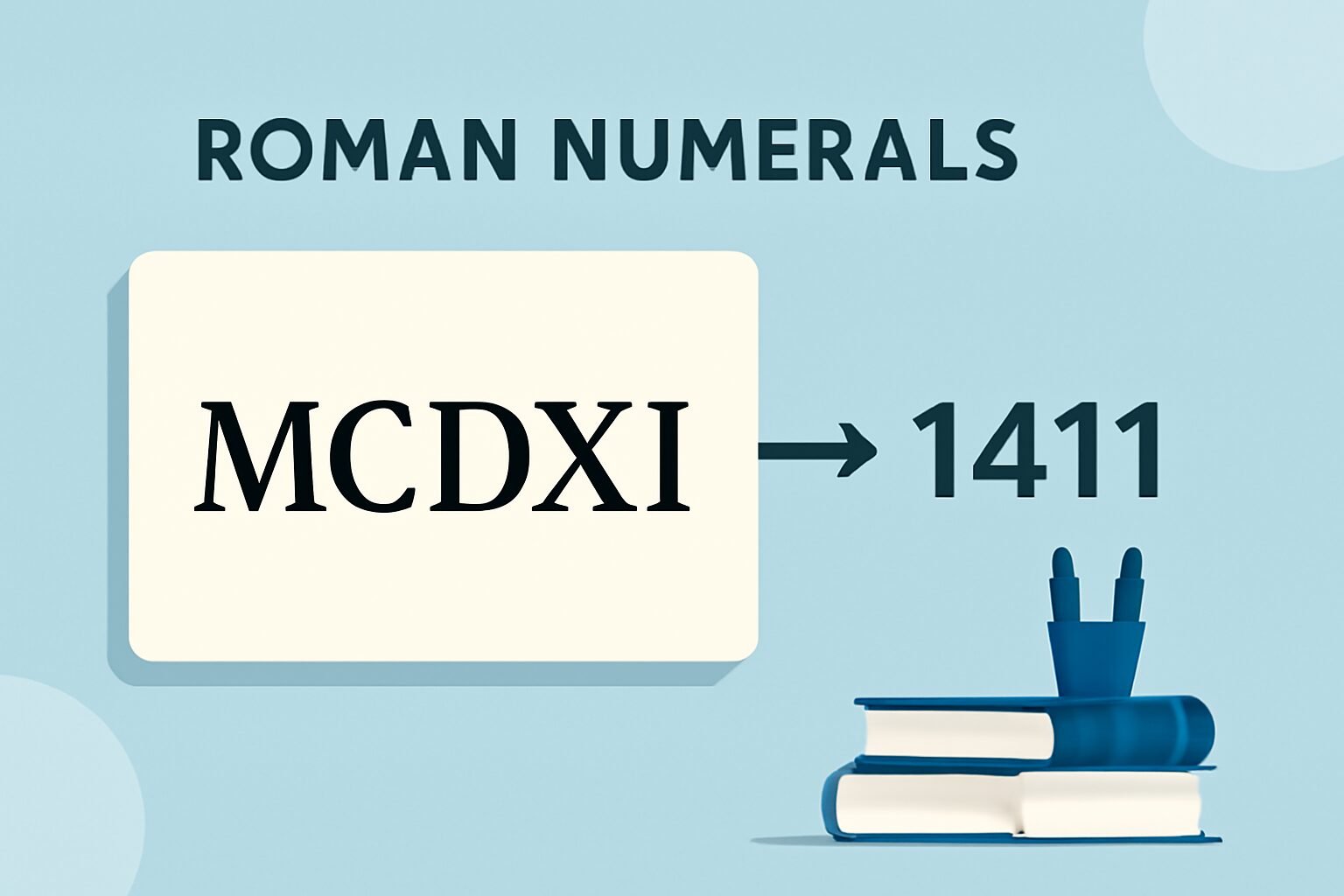 Roman Numerals: 1411