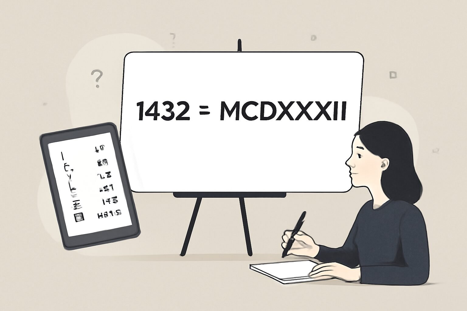 Roman Numerals: 1432