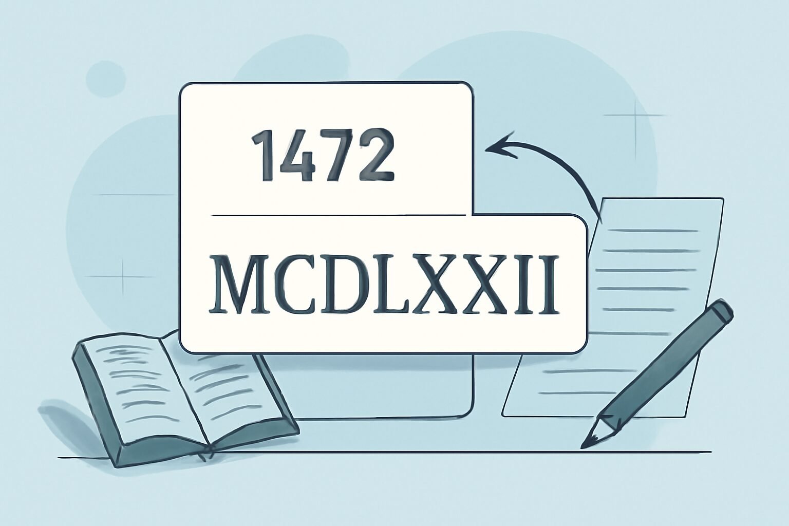 Roman Numerals: 1472