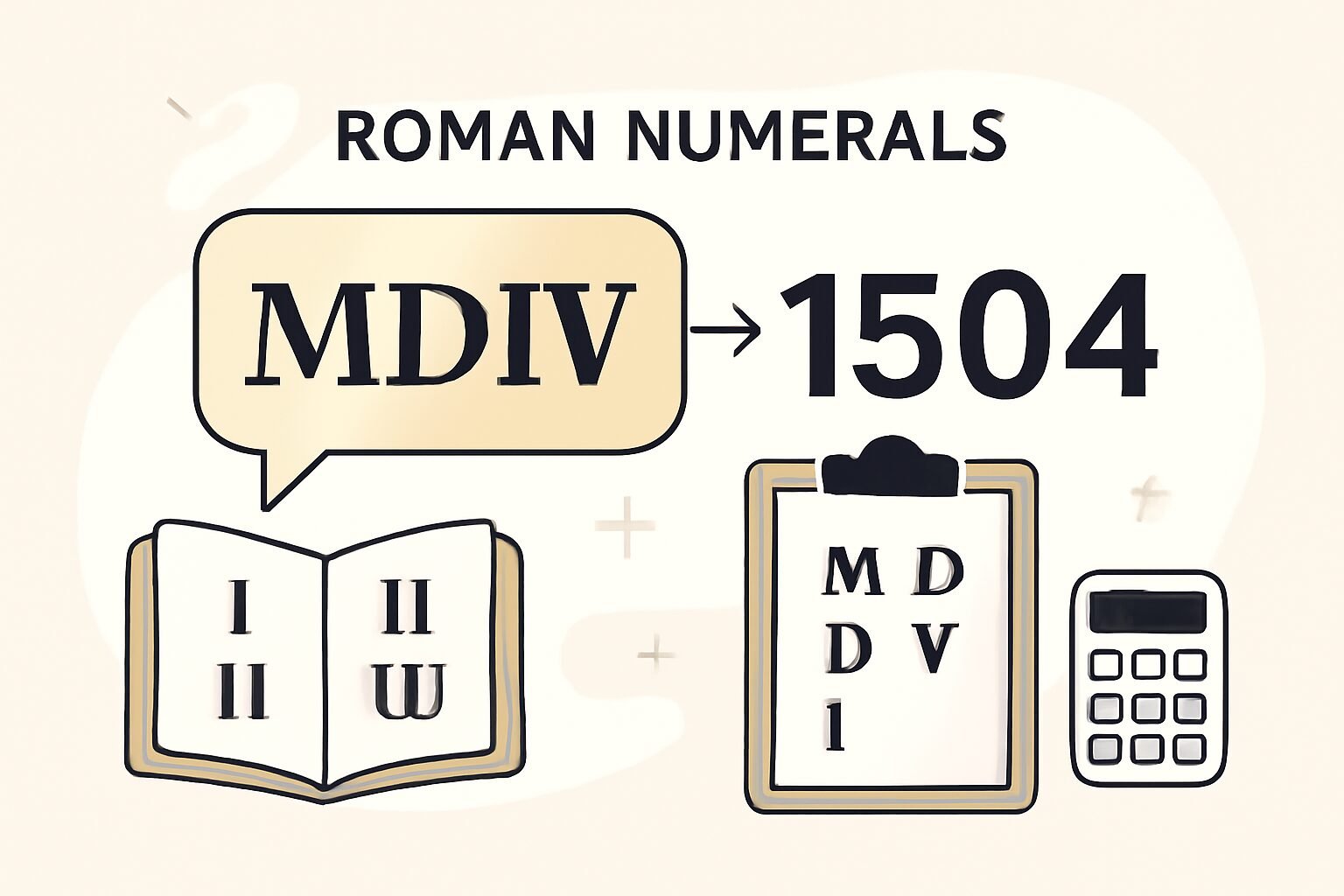 Roman Numerals: 1504