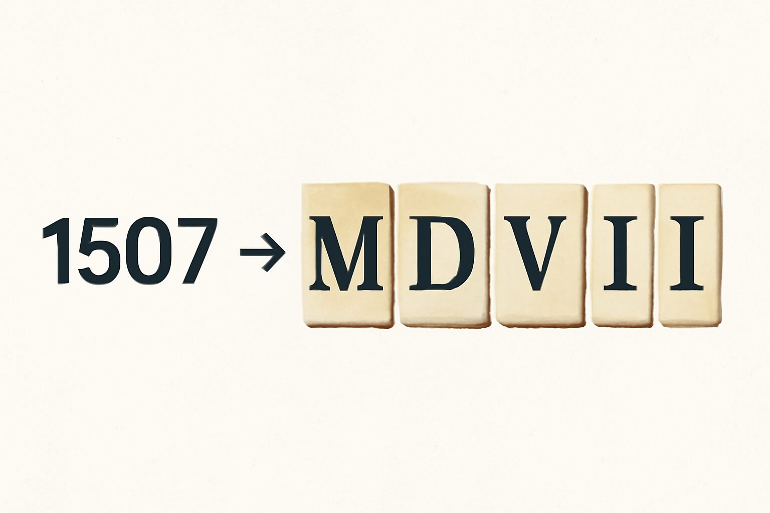Roman Numerals: 1507