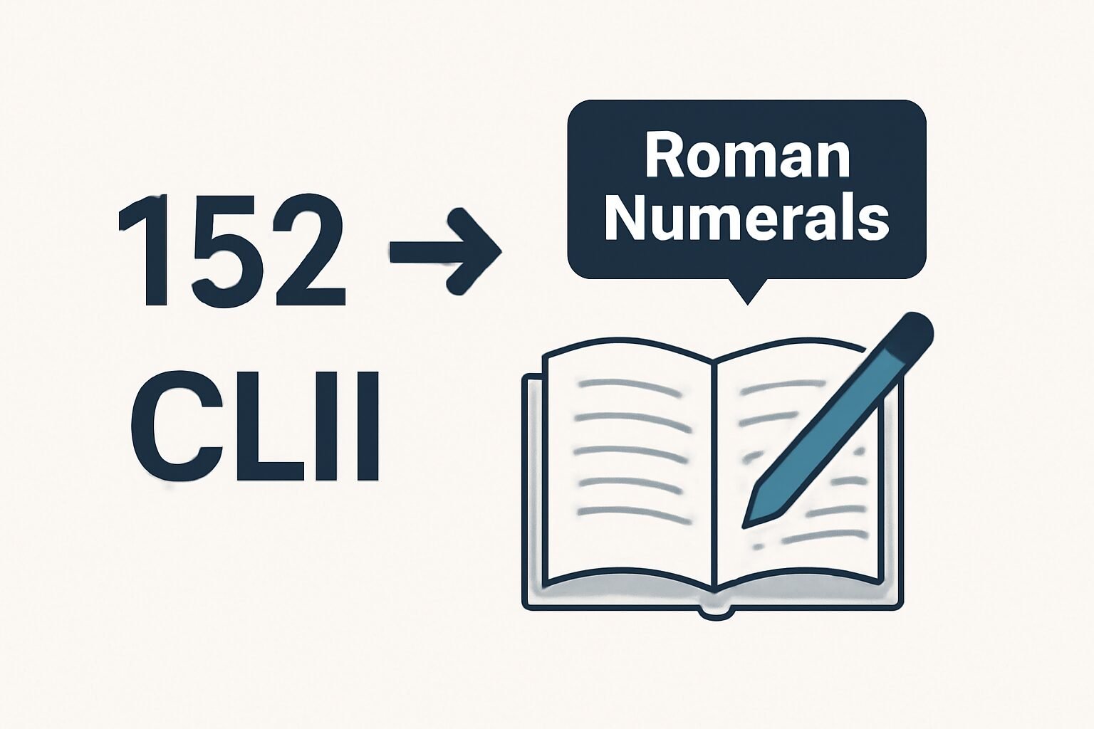 Roman Numerals: 152