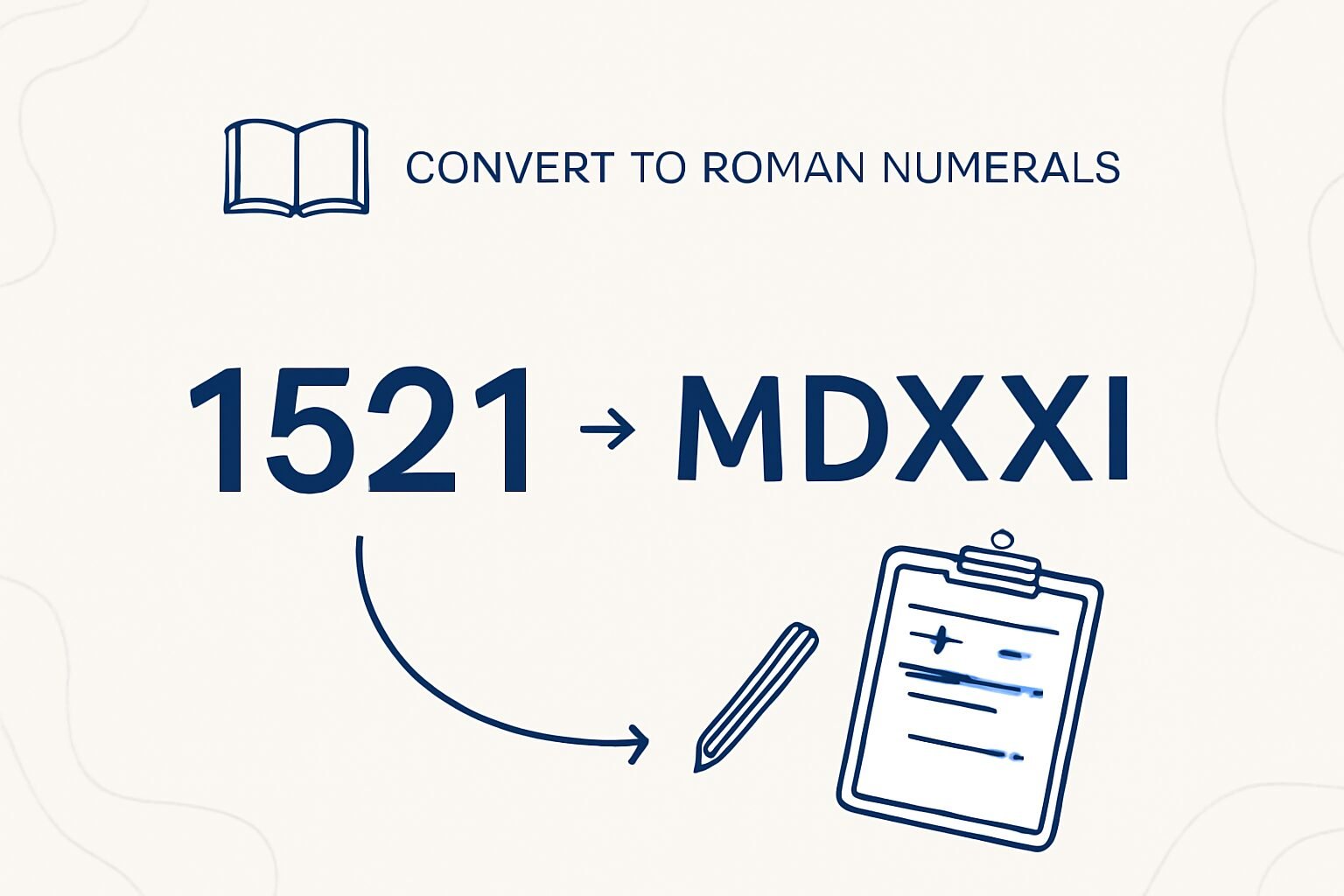 Roman Numerals: 1521