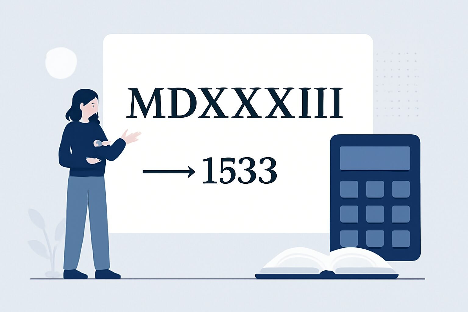 Roman Numerals: 1533