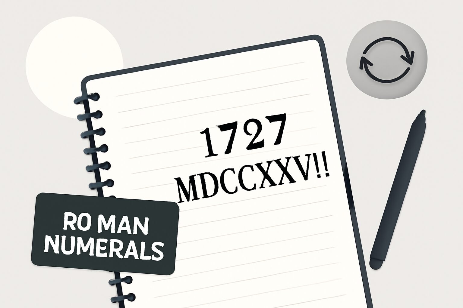 Roman Numerals: 1727