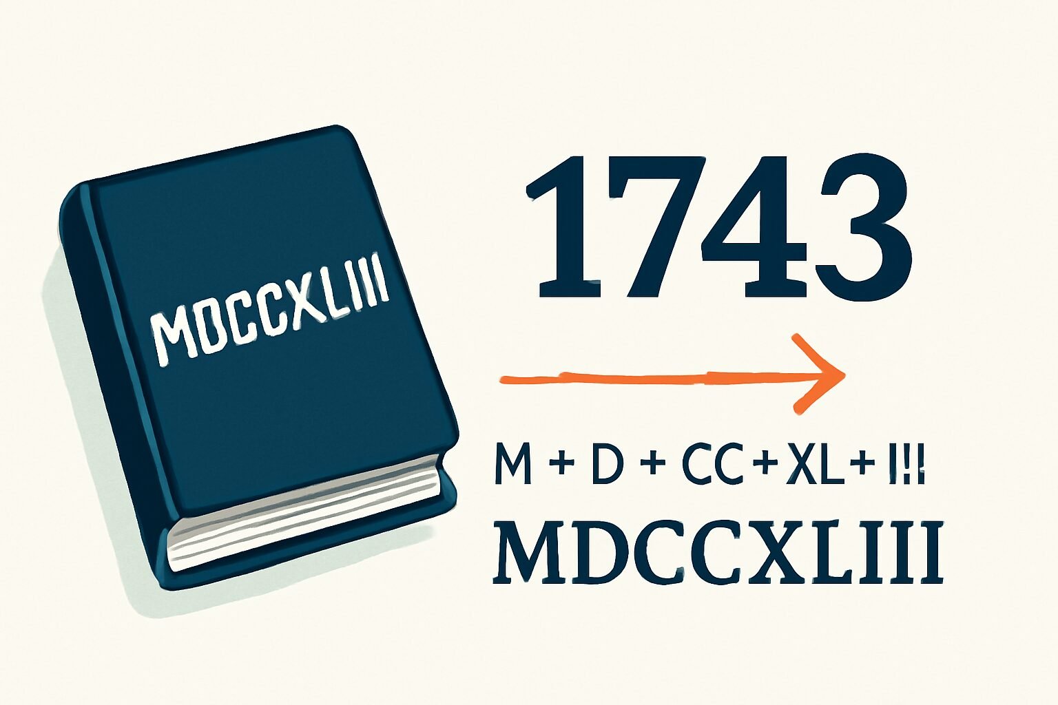 Roman Numerals: 1743