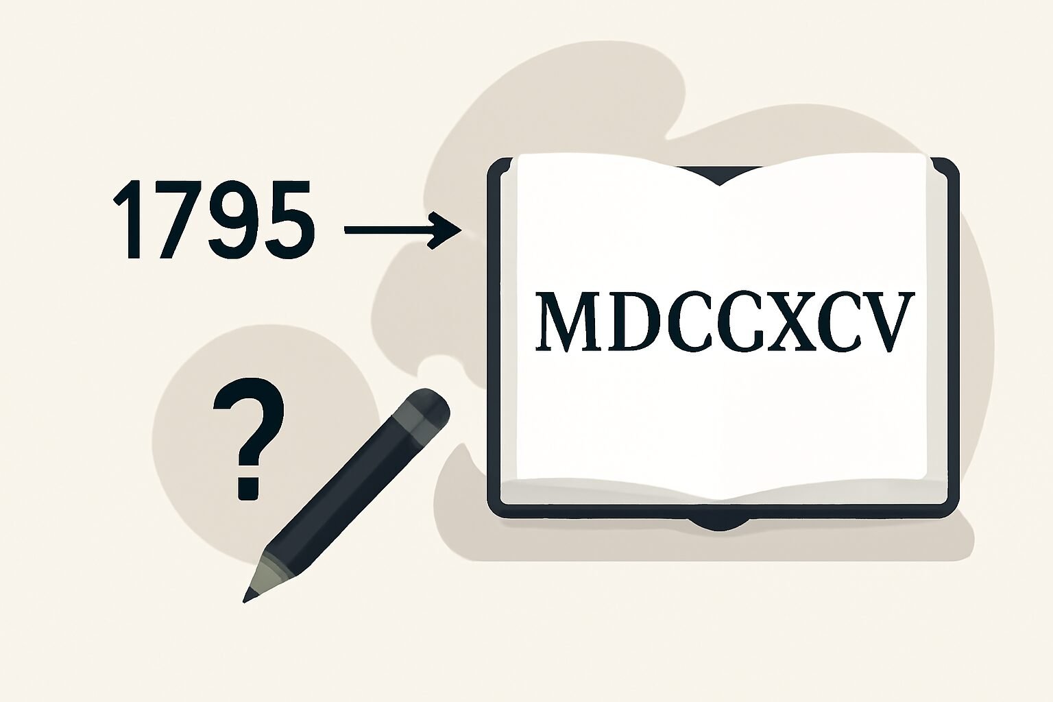 Roman Numerals: 1795