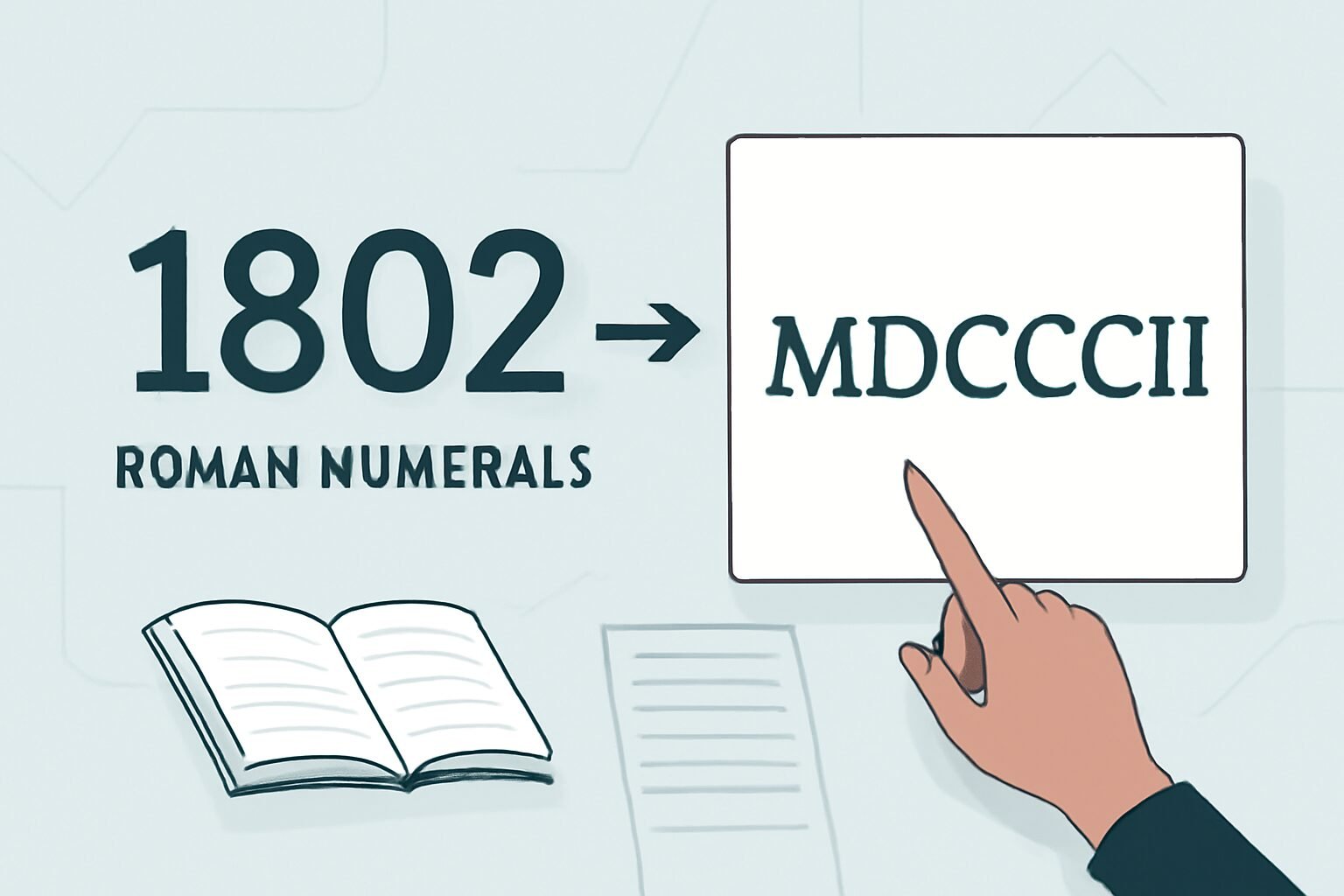 Roman Numerals: 1802