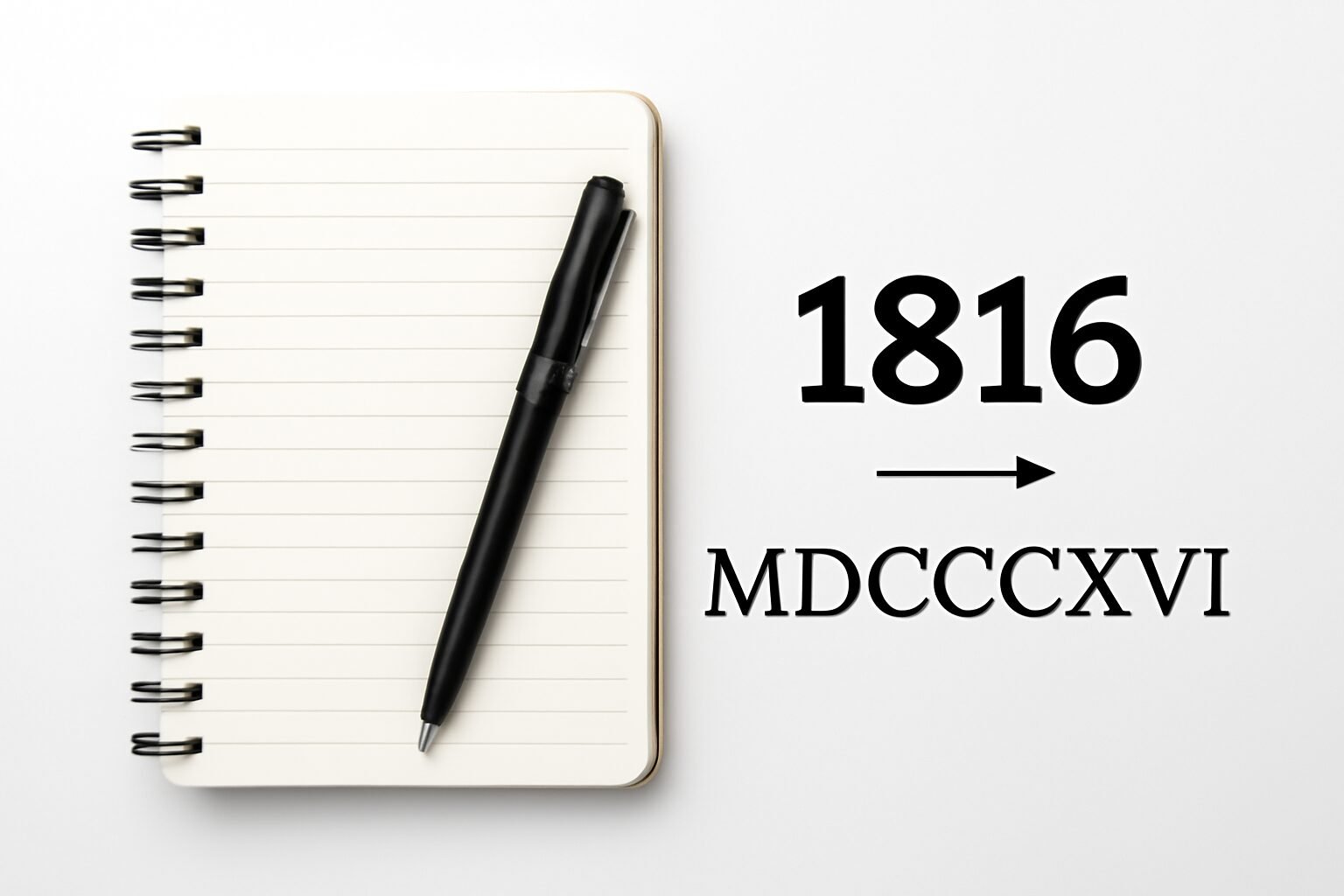 Roman Numerals: 1816
