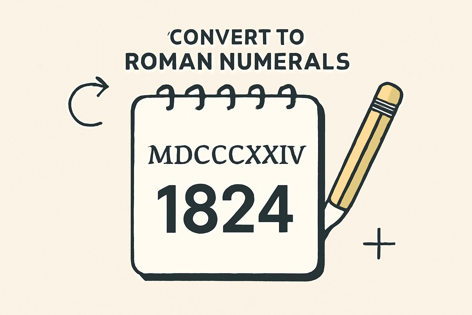 Roman Numerals: 1824
