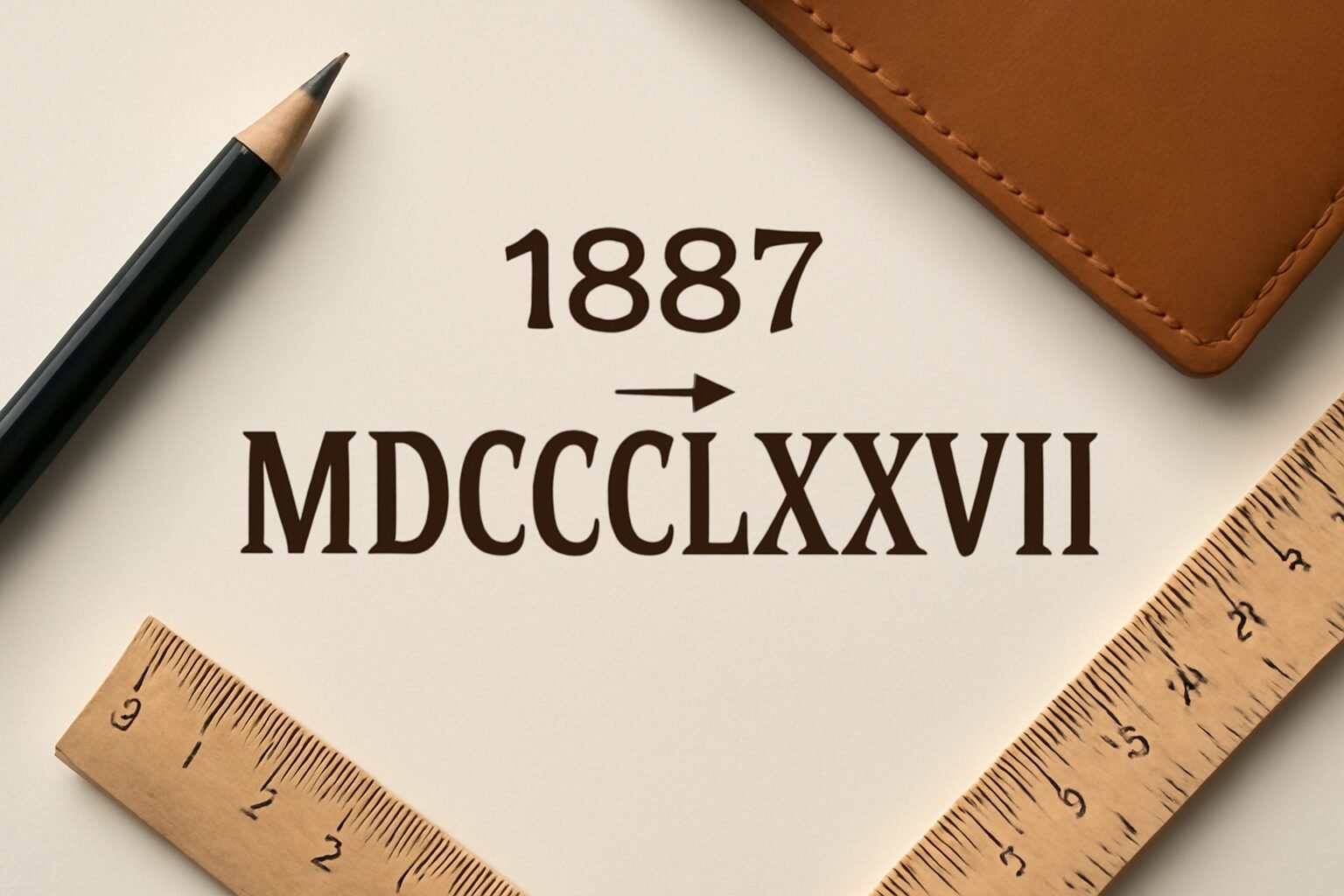 Roman Numerals: 1887