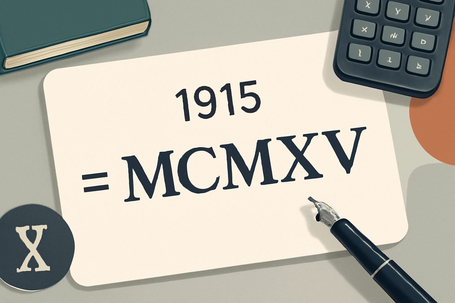 Roman Numerals: 1915