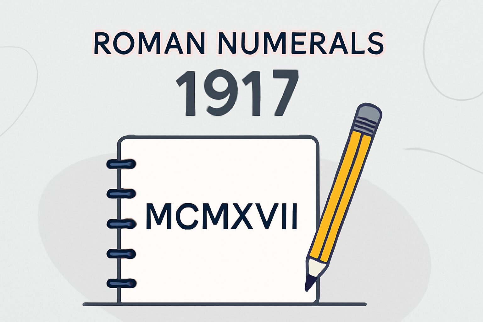 Roman Numerals: 1917