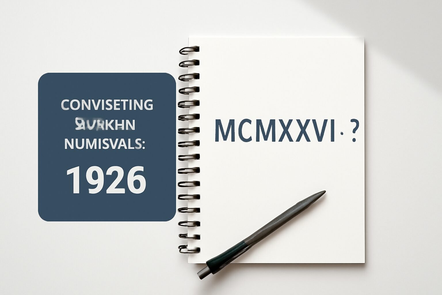 Roman Numerals: 1926