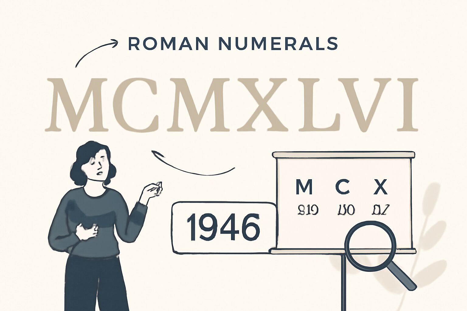 Roman Numerals: 1946