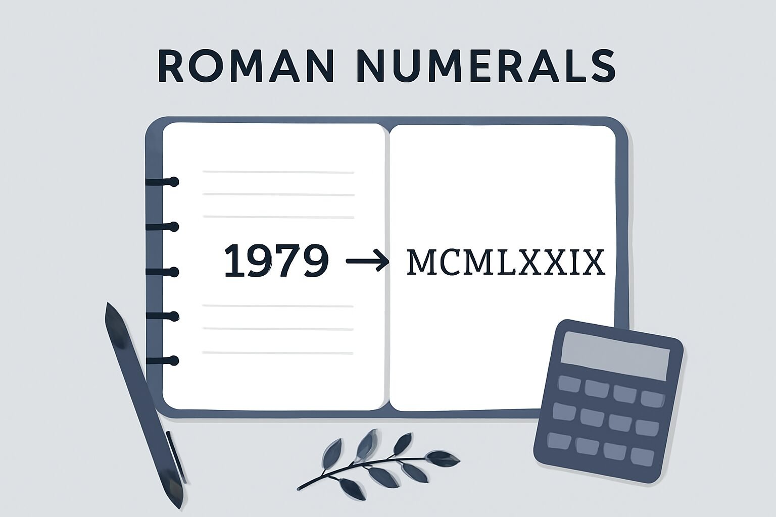 Roman Numerals: 1979