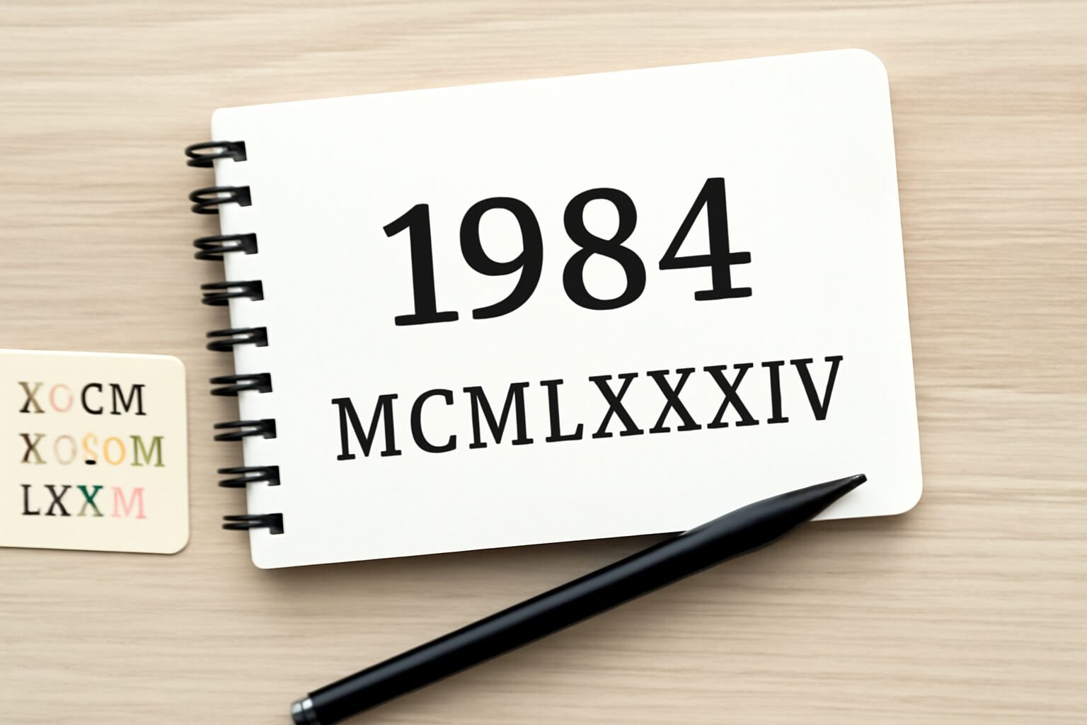 Roman Numerals: 1984