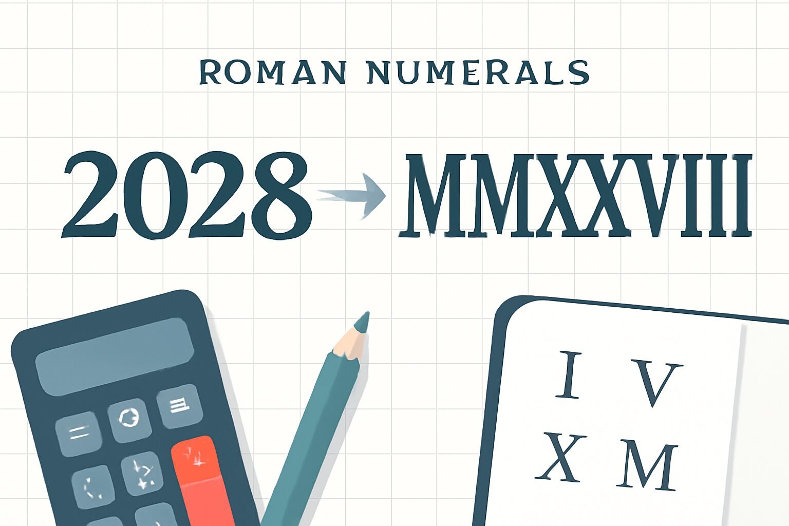 Roman Numerals: 2028
