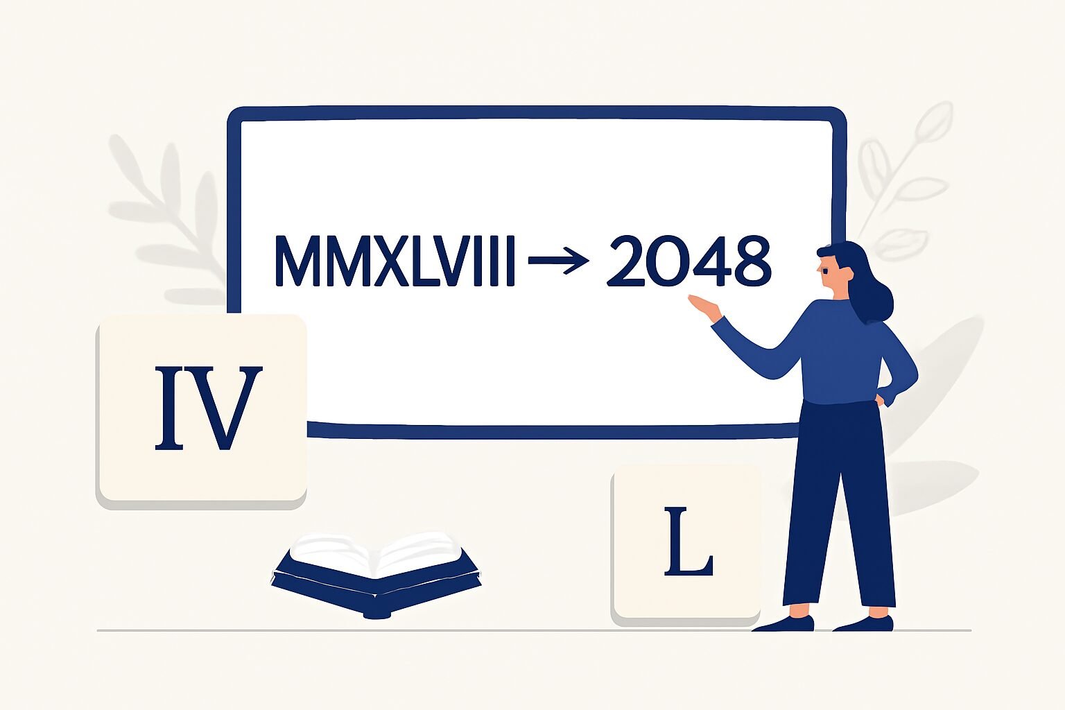 Roman Numerals: 2048