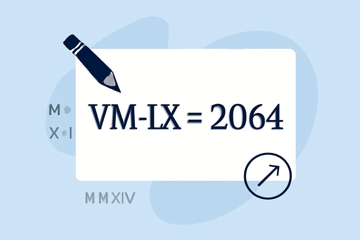Roman Numerals: 2064