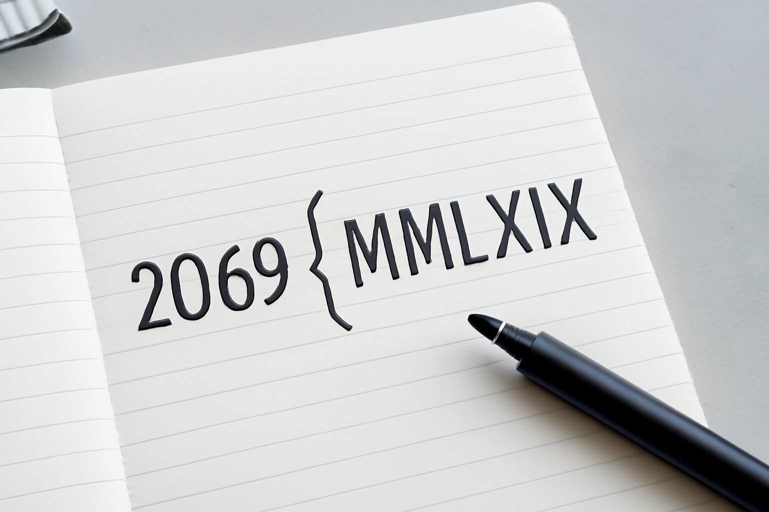 Roman Numerals: 2069