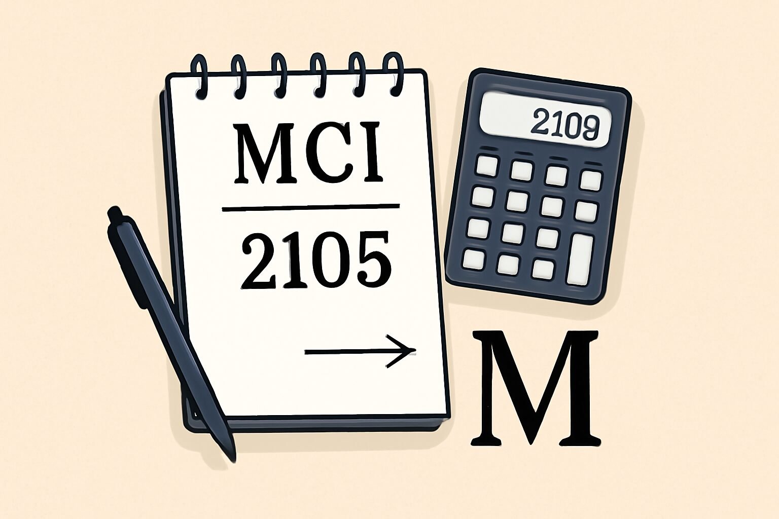 Roman Numerals: 2105