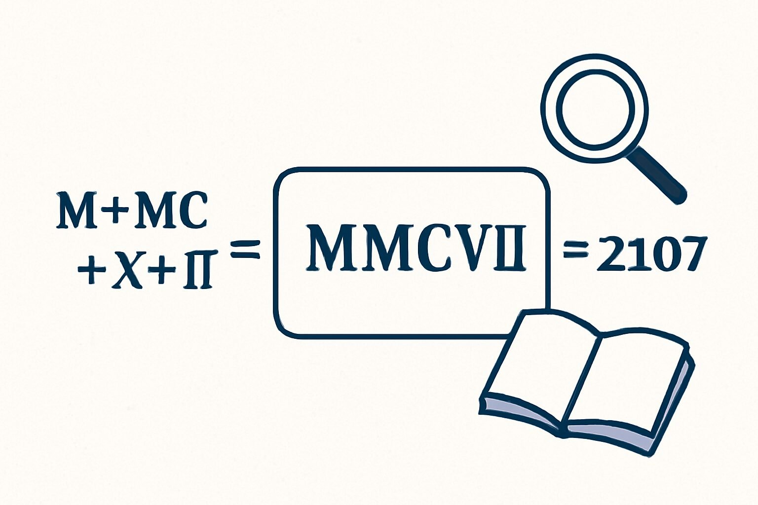 Roman Numerals: 2107