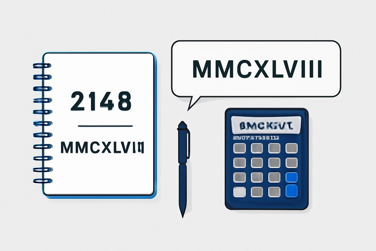 Roman Numerals: 2148