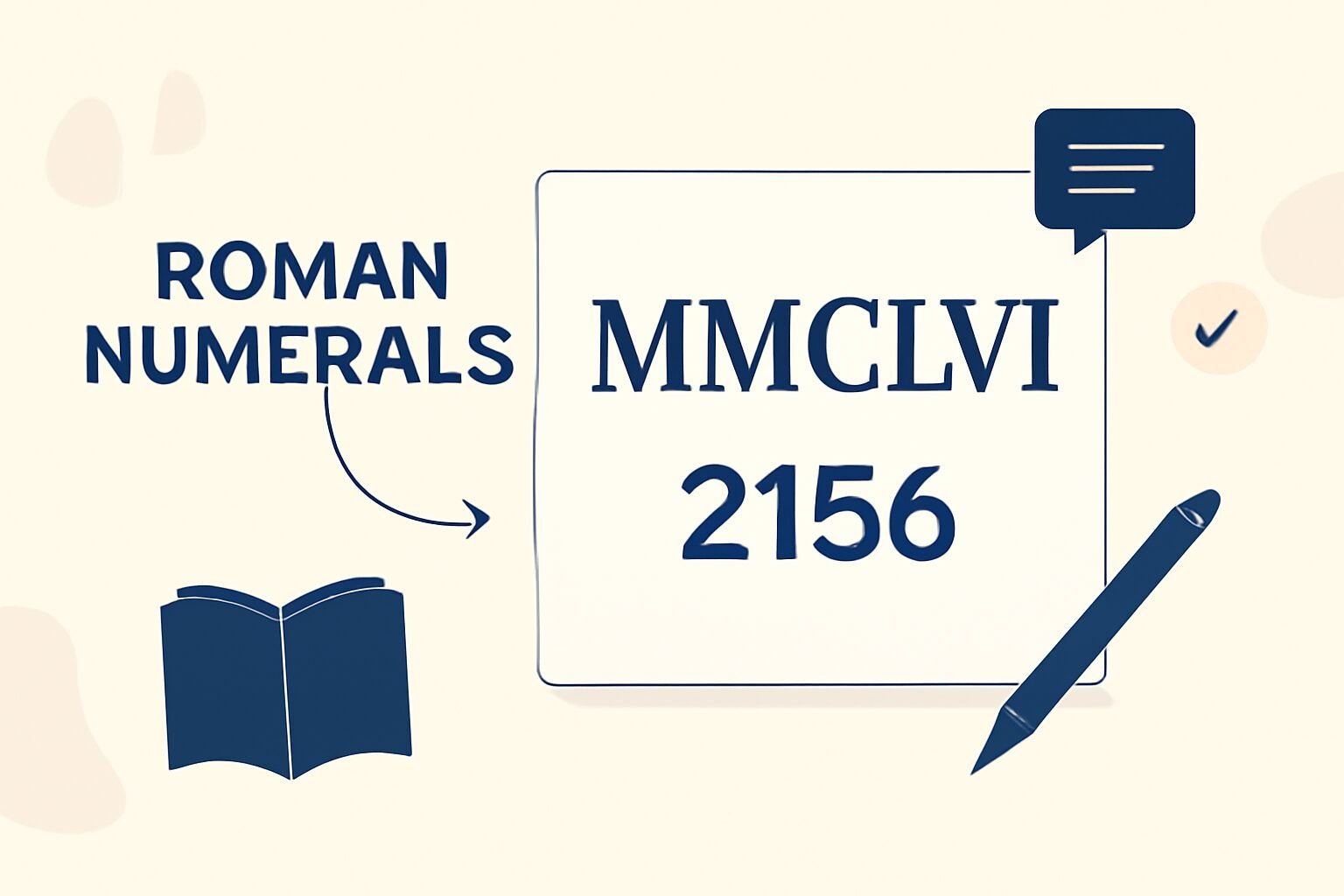Roman Numerals: 2156