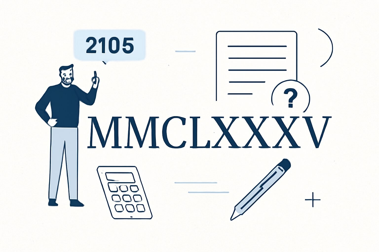 Roman Numerals: 2185