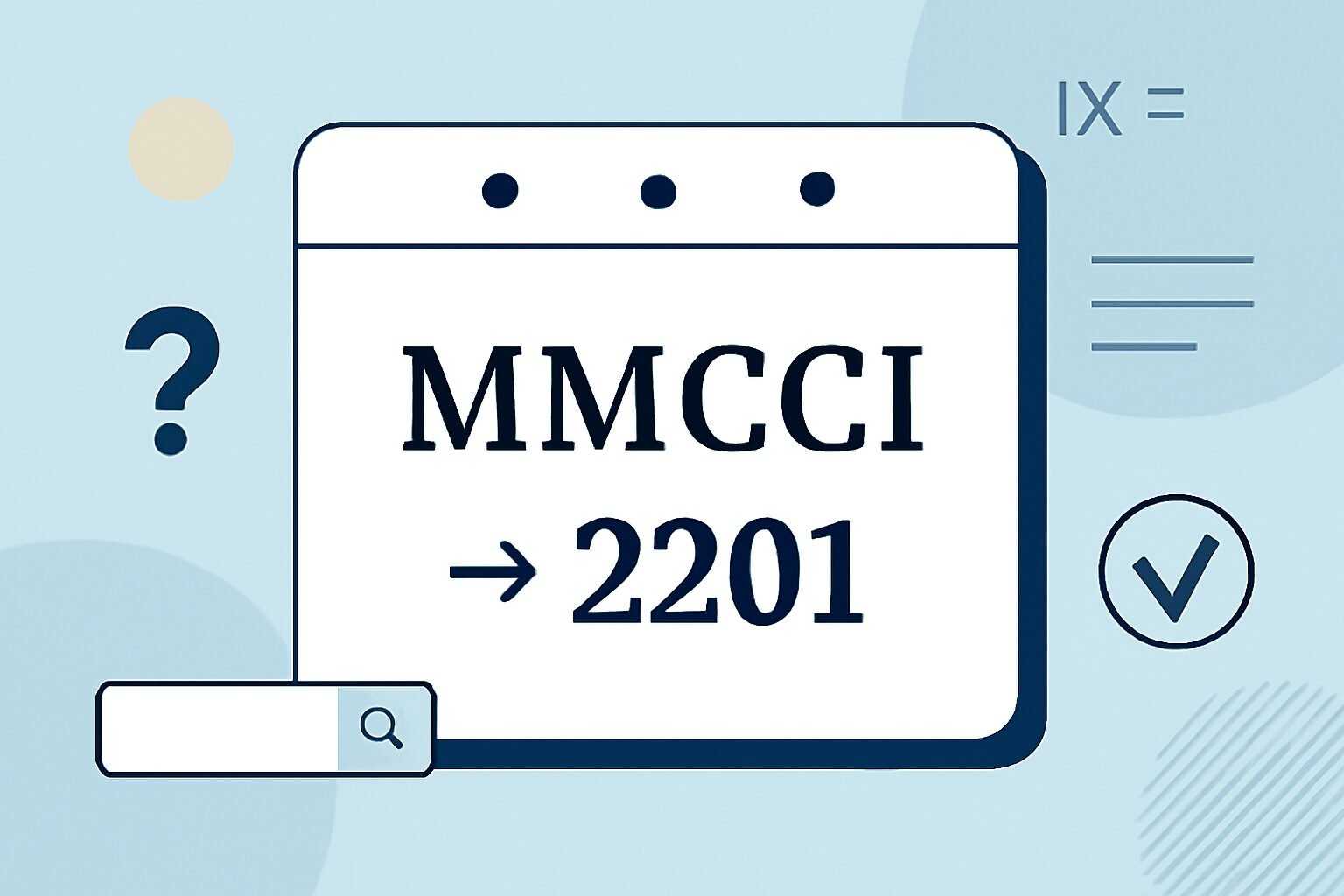Roman Numerals: 2201