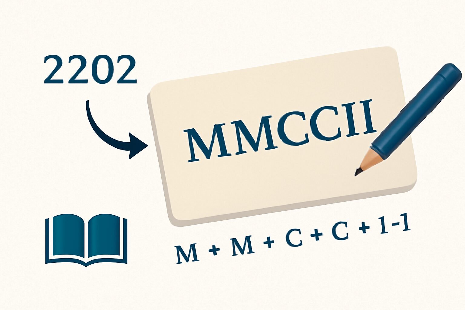 Roman Numerals: 2202