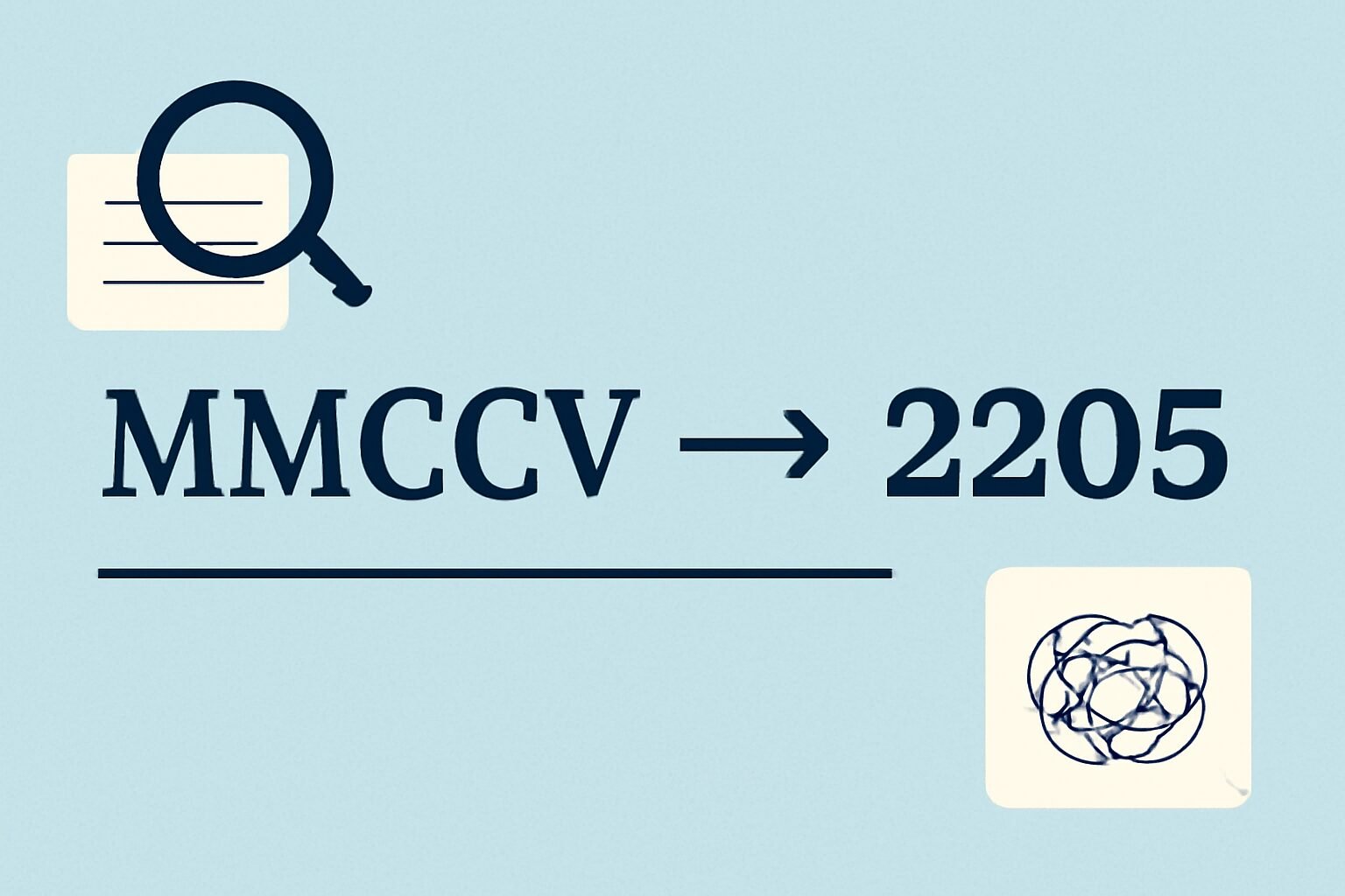Roman Numerals: 2205