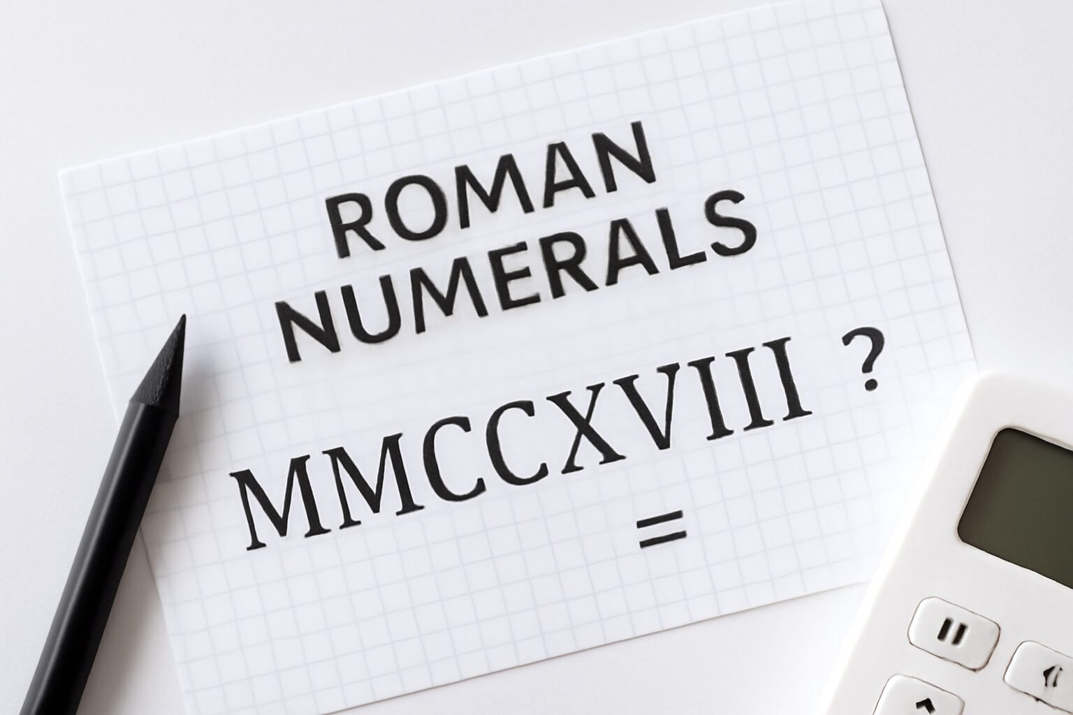 Roman Numerals: 2218