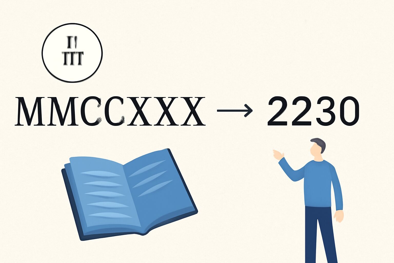 Roman Numerals: 2230