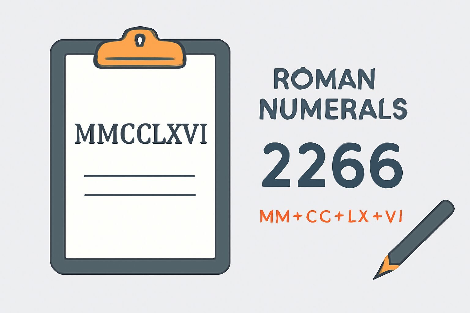 Roman Numerals: 2266
