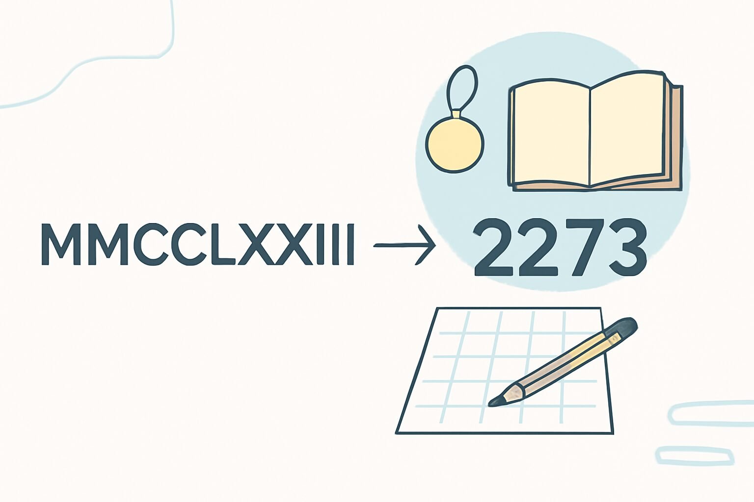 Roman Numerals: 2273