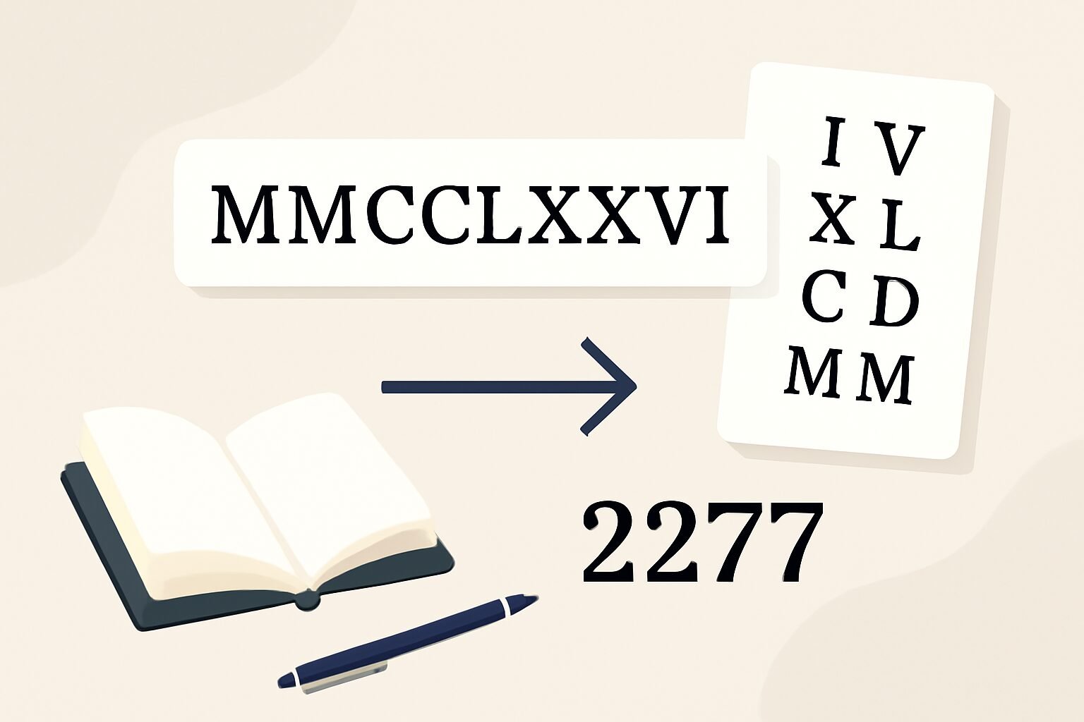 Roman Numerals: 2277