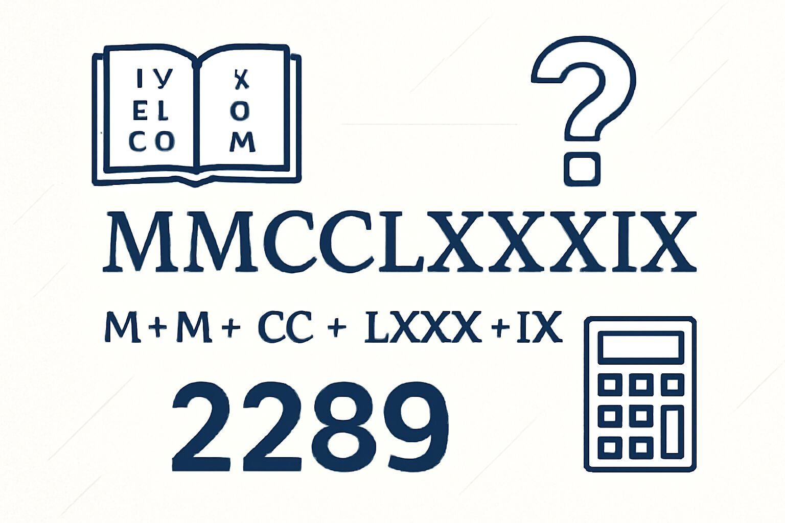 Roman Numerals: 2289