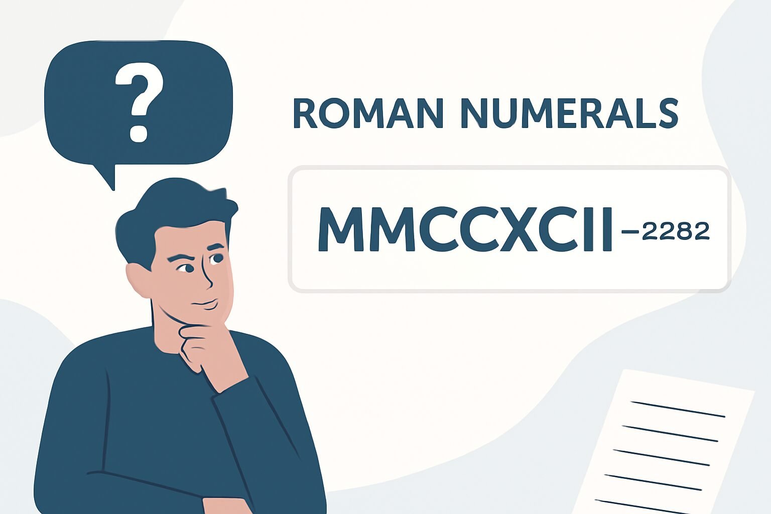 Roman Numerals: 2292