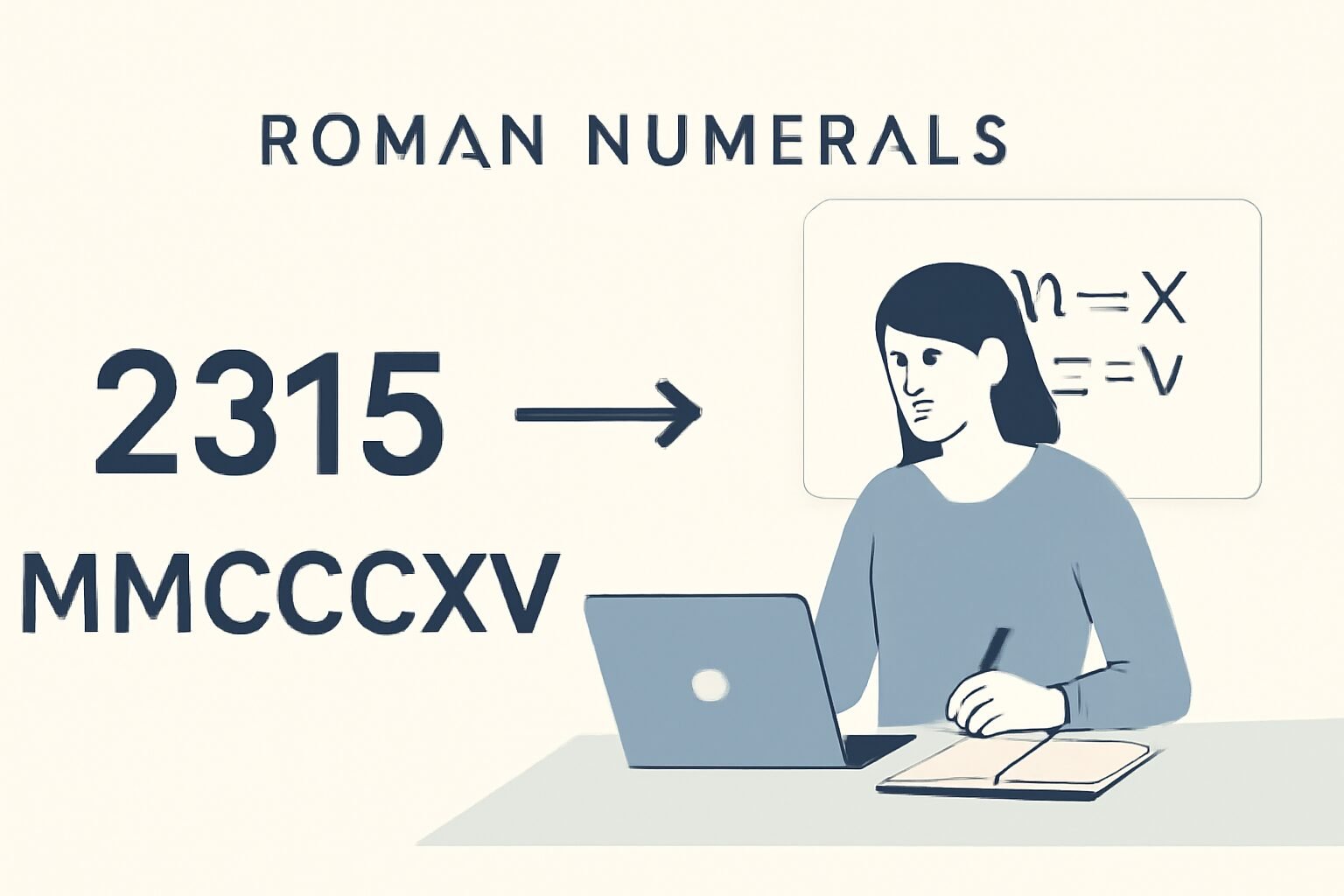 Roman Numerals: 2315